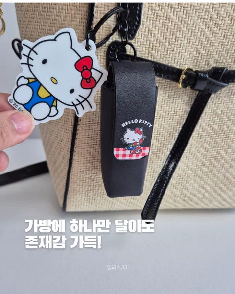 키티 립케이스 키링