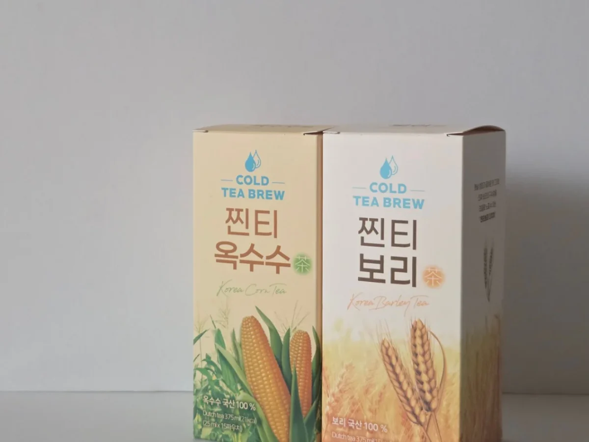 3초 보리차 , 찐티 보리