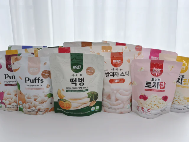 로지오가닉 유기농 쌀과자 4종 세트