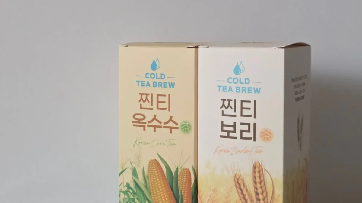 3초 보리차 , 찐티 보리