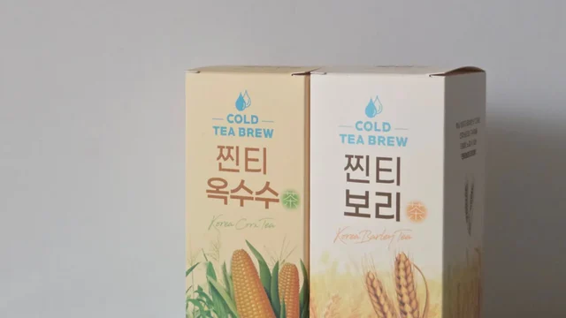 3초 보리차 , 찐티 보리