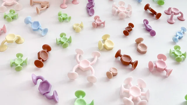 [노벨하우스] 오징어 팝콘 블럭 (107pcs)