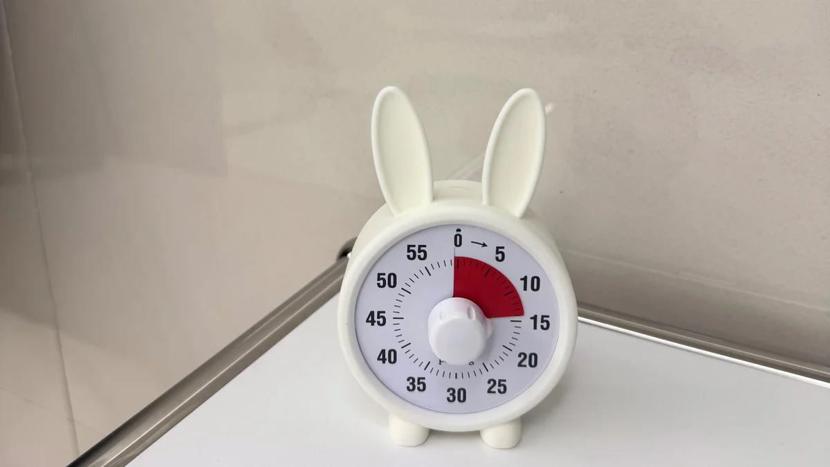 방학을 효율적으로! 시간개념 길러주는 ‘큐큐’타이머