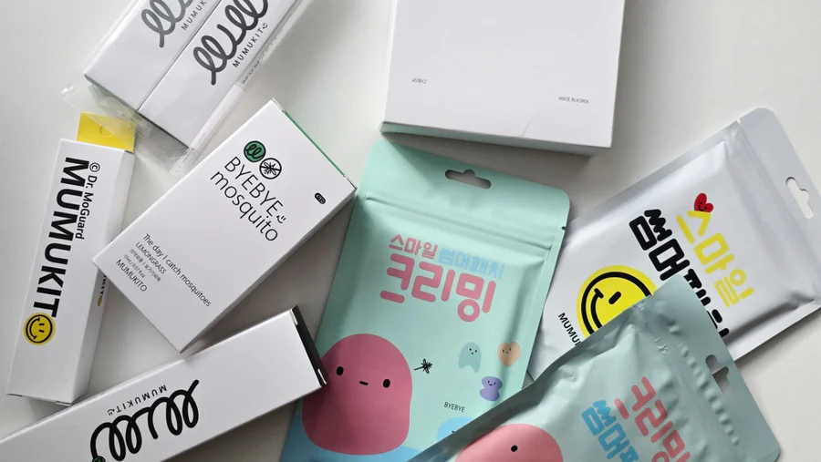 무무키토 모기기피 전제품 8종! 모기스프레이 모기스티커