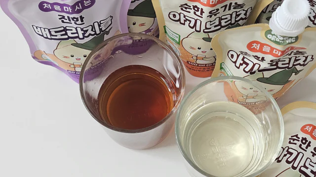 로지오가닉 신제품 아기보리차,배도라지즙