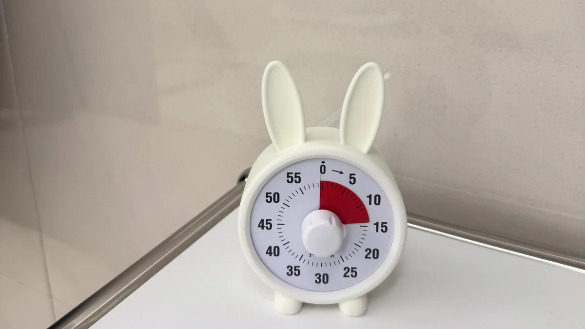 우리아이 시계볼 줄 몰라도 ‘큐큐’타이머로 효율적으로!