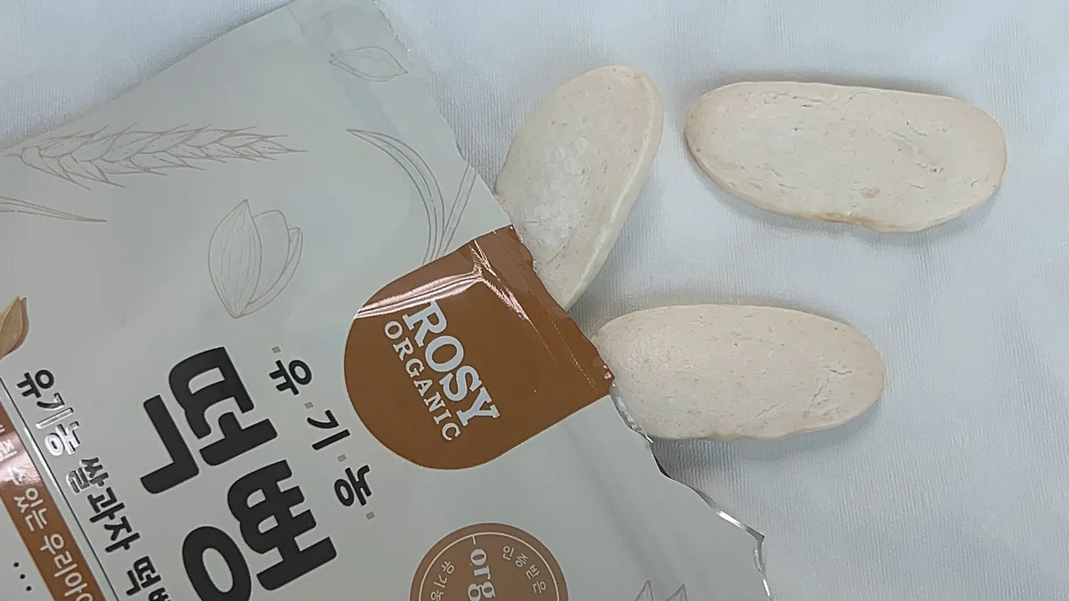 로지오가닉 유기농 아기 떡뻥, 똑똑하게 선택해요!