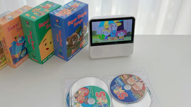 사파플레이어 (키드코리아 DVD 슈심송 슈퍼심플송 & 페파피그)