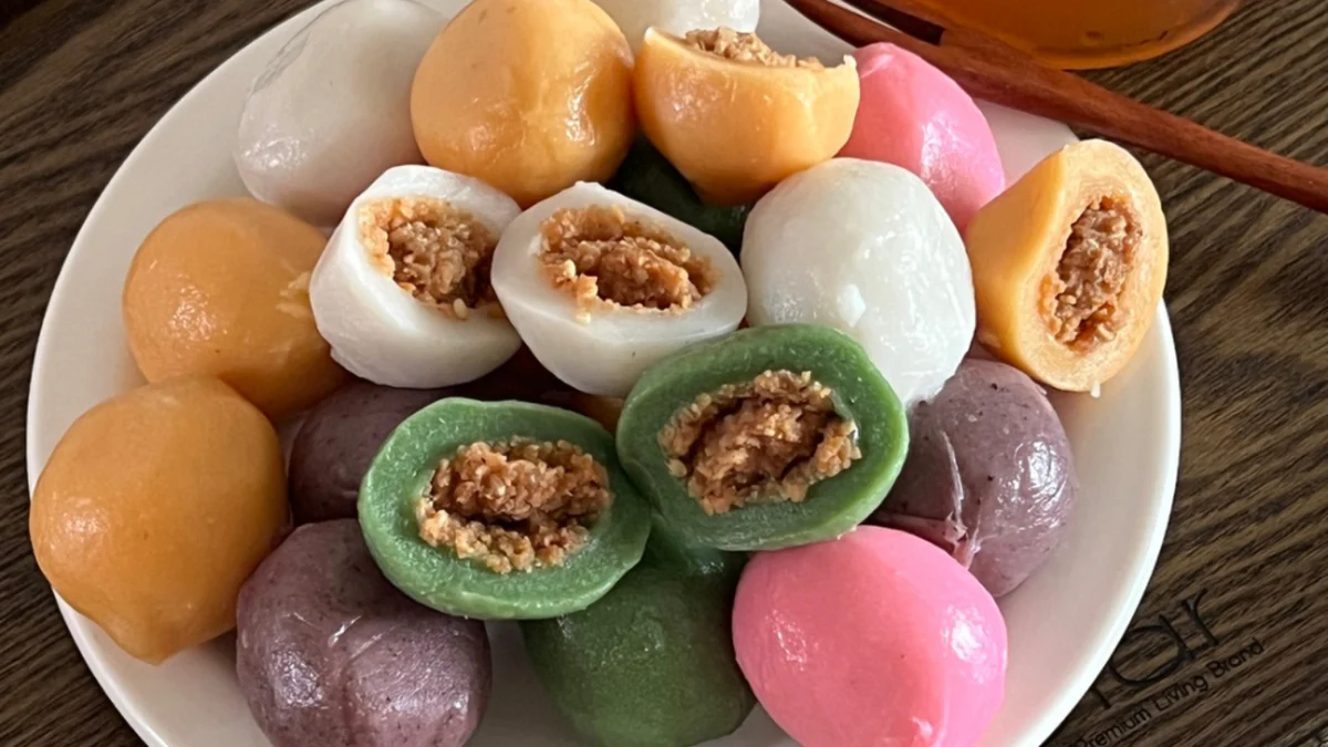 국내산 오색송편 1kg
