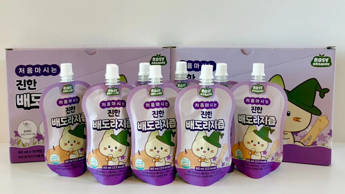 [로지오가닉] 처음마시는 진한 배도라지즙