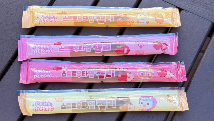 뽀로로 스트로우타입 젤리