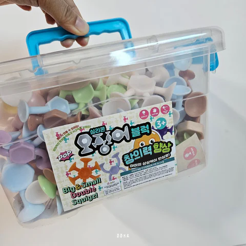 오징어블럭 107pcs