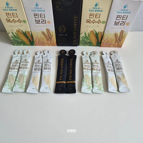 찐티보리,옥수수&아임낫커피