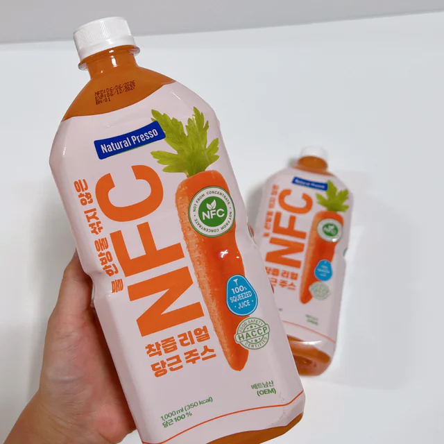 내츄럴프레소 베트남 달랏 NFC 착즙 당근주스