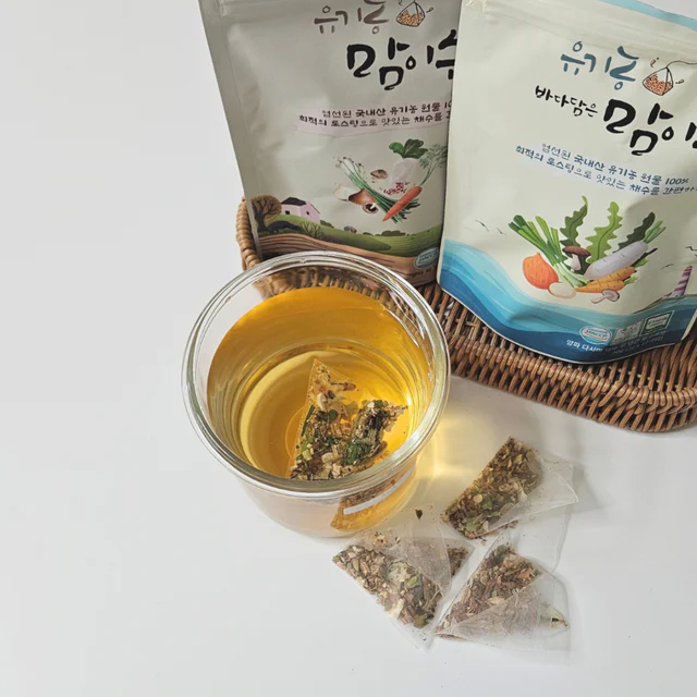 100% 유기농 육수팩