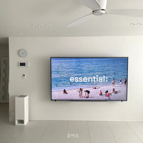 블루라이트 차단 TV화면보호기