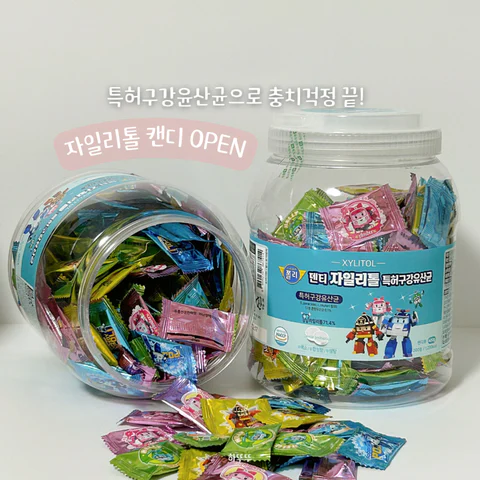 로보카폴리 덴티자일리톨 OPEN