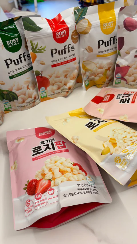 로지오가닉 아기쌀과자 4종
