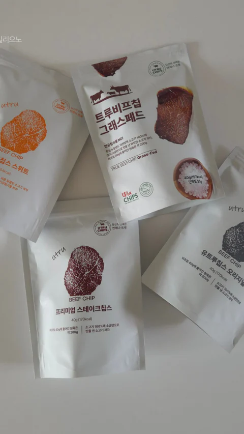 진정한 고단백 간식 , 트루푸드 소고기칩 돼지고기칩 비프칩