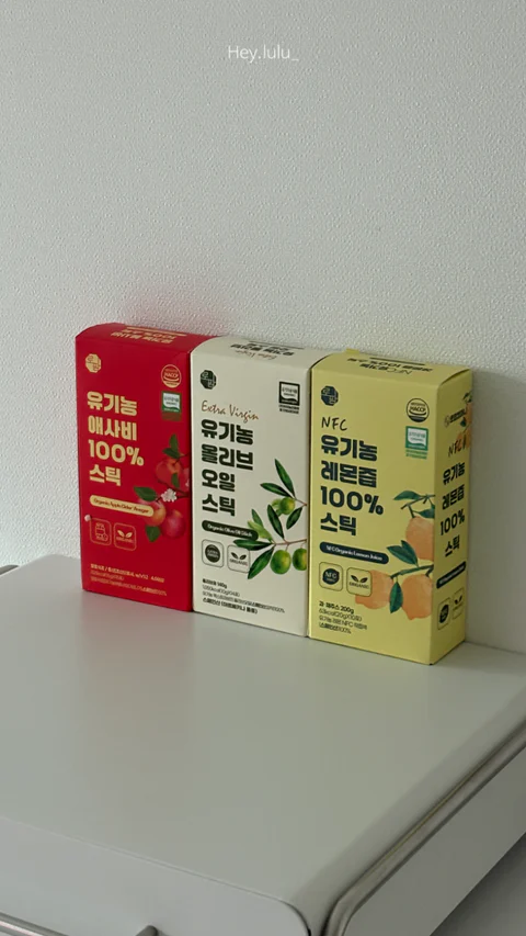 하루한포로 간편하게 챙기는 건강루틴 3종스틱