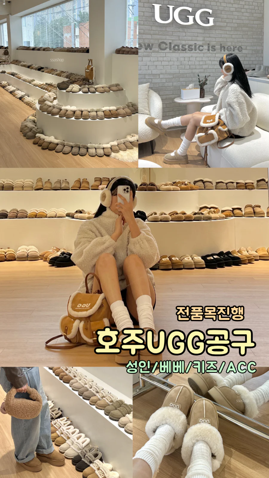 품절대란겨울필수 ⭐ 호주 UGG 오즈웨어 & 에버어그 (정품)