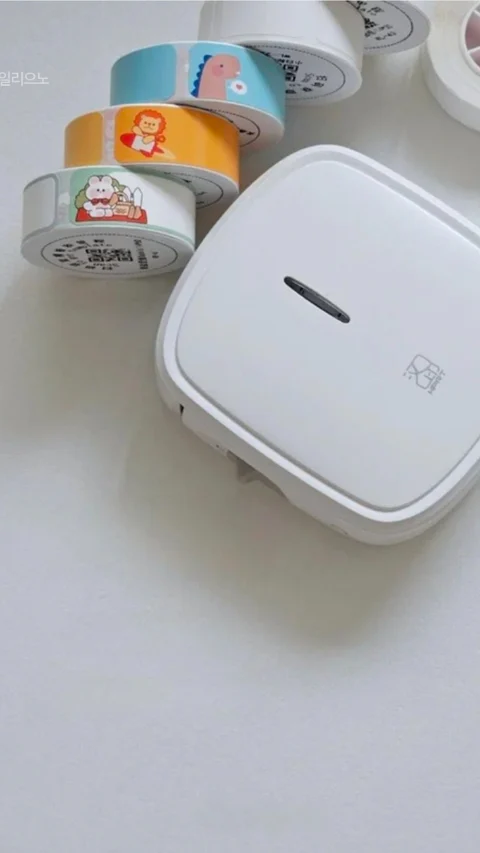 모에모에 라벨프린터 라벨기