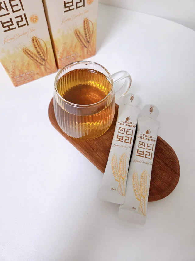 3초면 되요! 찐티 보리, 찐티 옥수수차