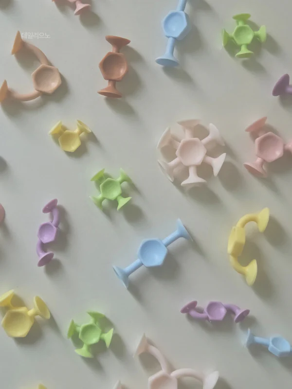 붙였다 떼었다 킨즈 오징어블럭 107pcs