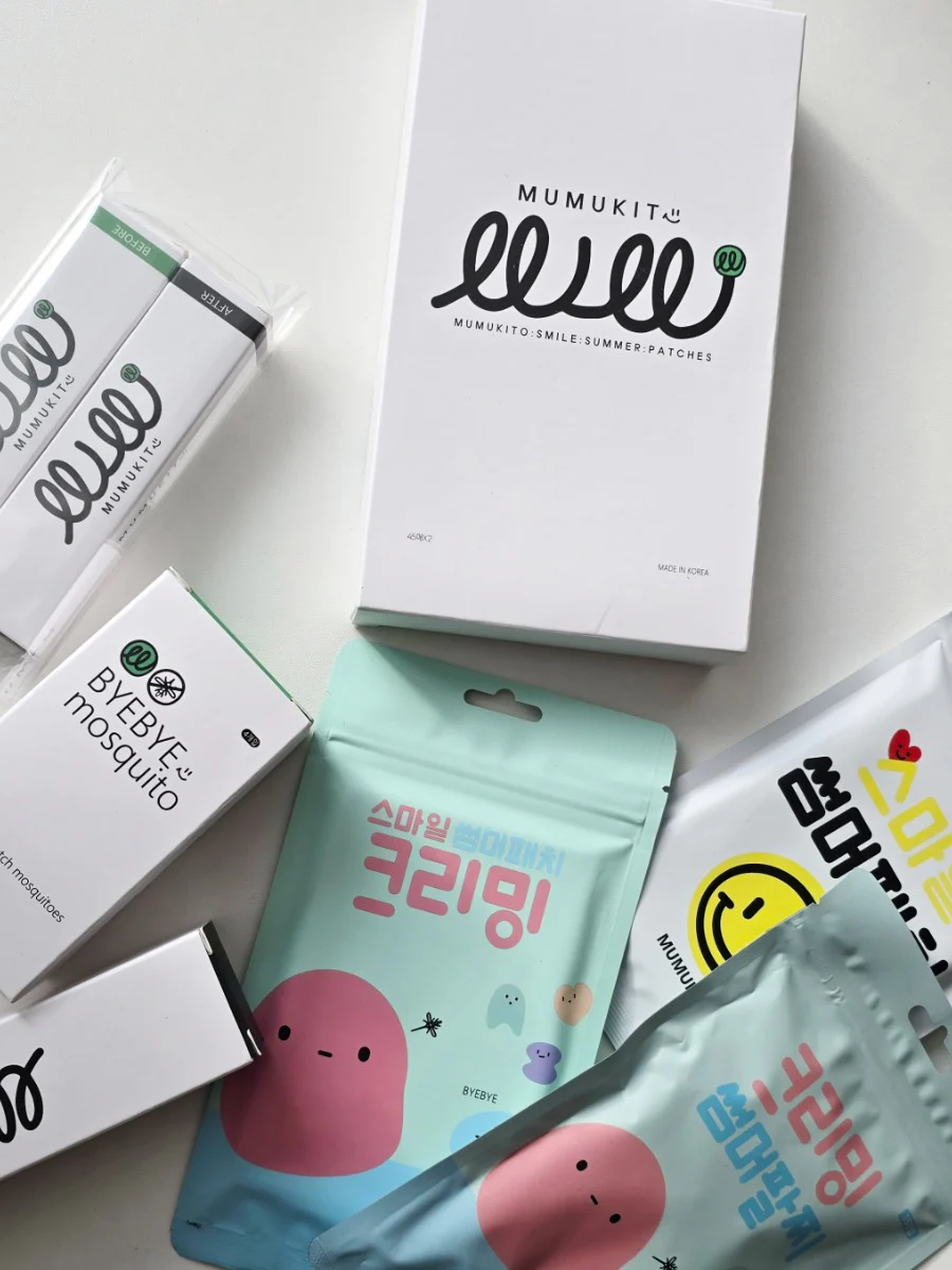 무무키토 모기기피 전제품 8종! 모기스프레이 모기스티커