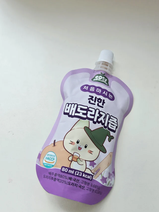 로지오가닉 처음 마시는 진한 배도라지즙