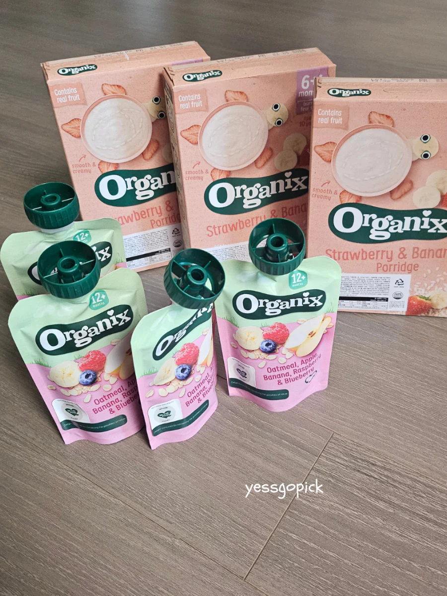 유기농 오가닉스 포리지&퓨레
