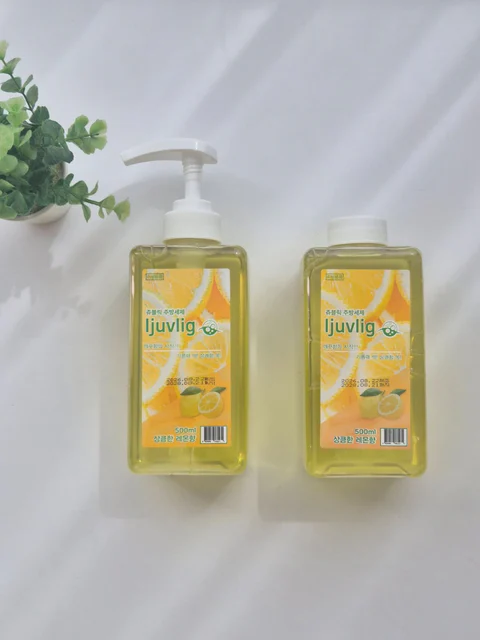 쥬블릭 주방세제 500ml×4개