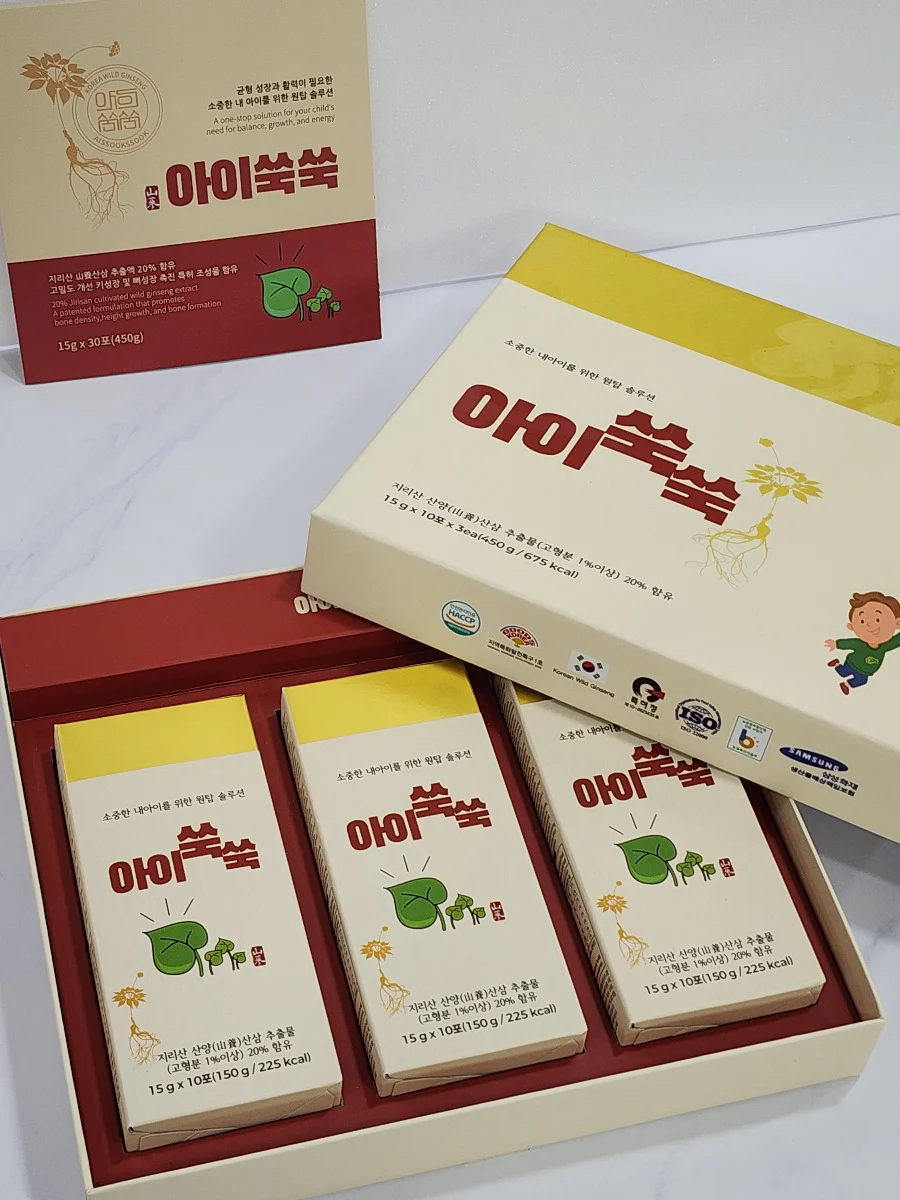 어린이를 위한 산삼 아이쑥쑥 (1+1)
