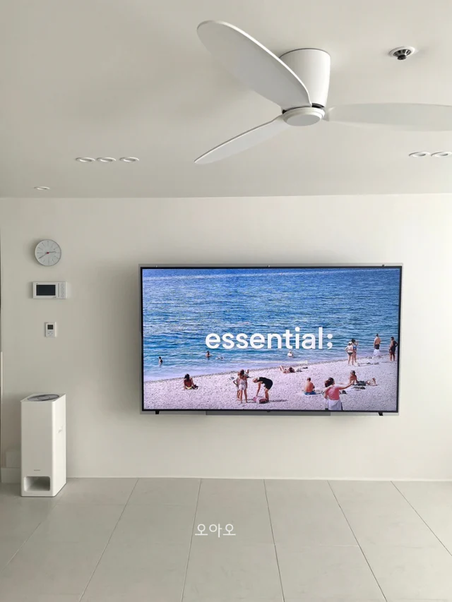 블루라이트 차단 TV화면보호기