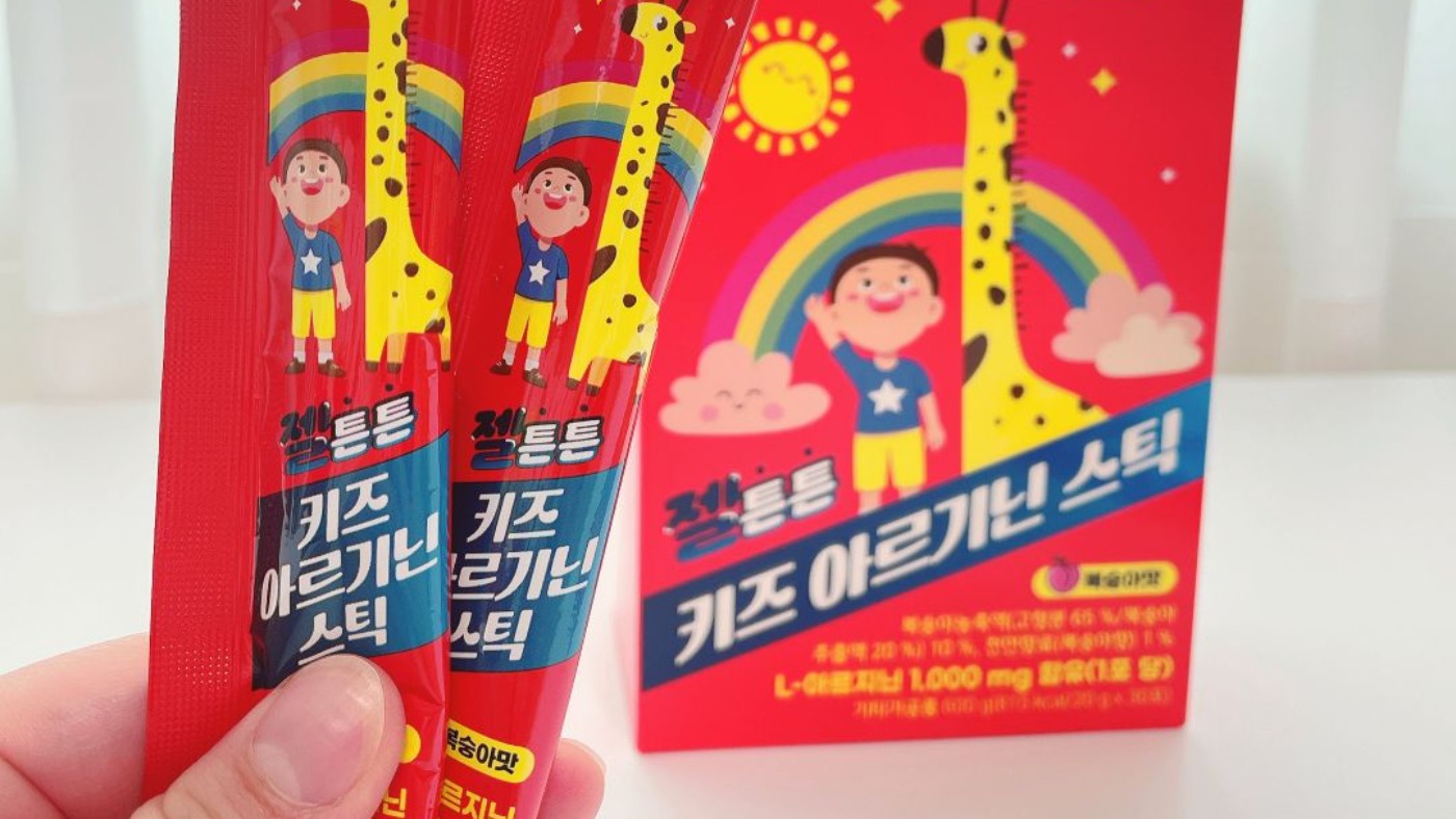젤튼튼 키즈 아르기닌 스틱
