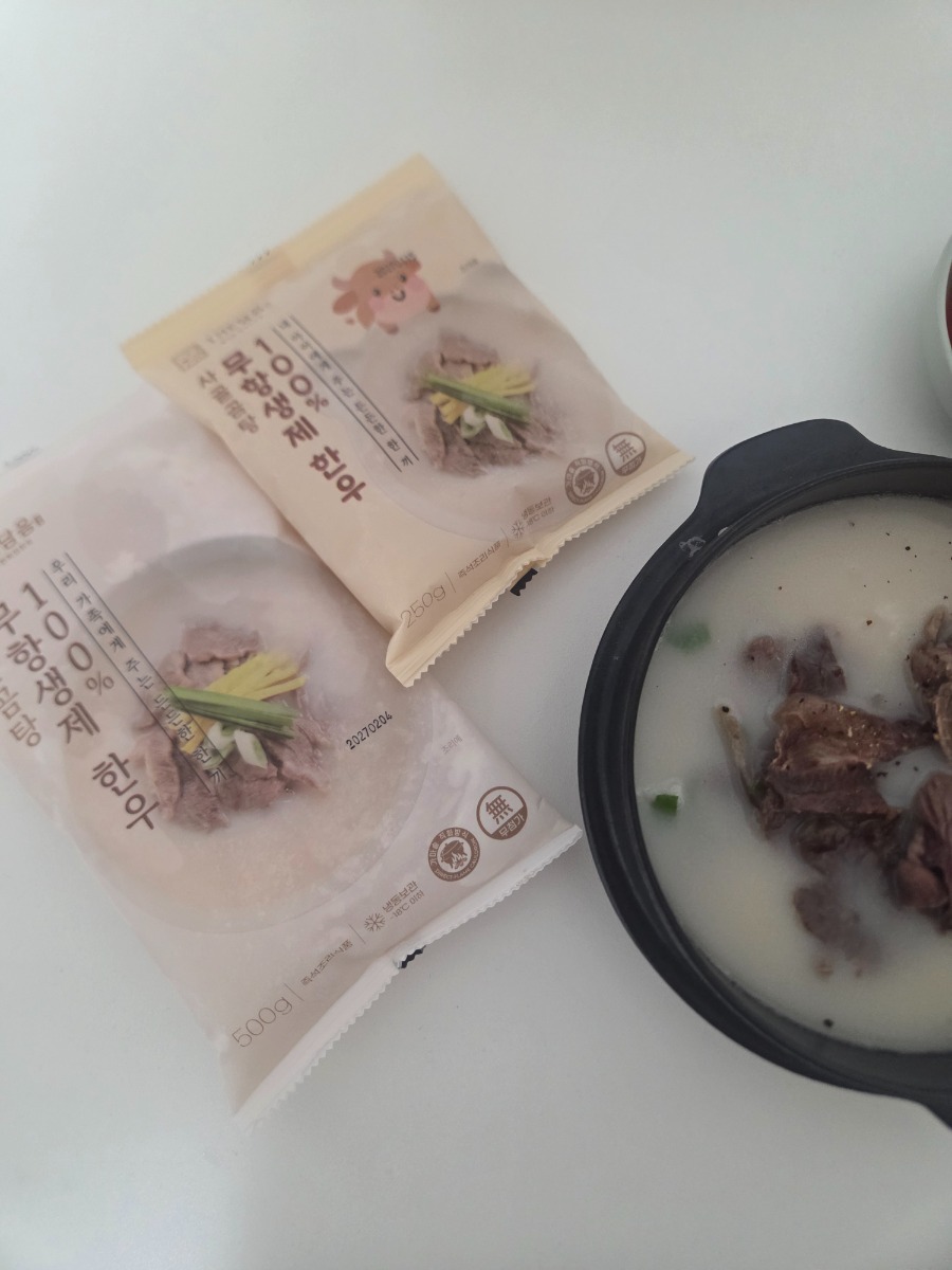 여름철 보양식 무항생제 100% 한우사골곰탕