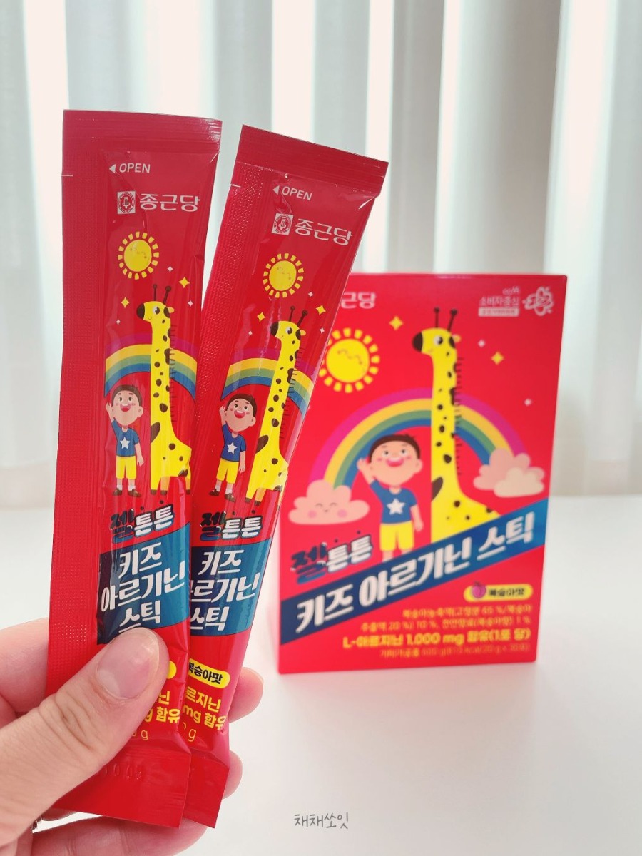 젤튼튼 키즈 아르기닌 스틱